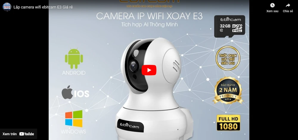 Tư Vấn Lắp Camera Giá Rẻ Chính Hãng