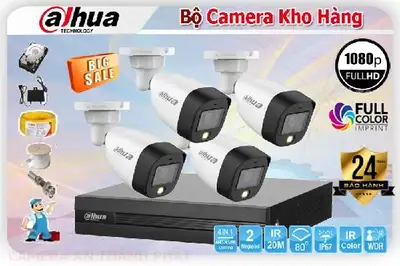 Lắp đặt camera Lắp Camera Kho Hàng Full Color Giá Rẻ