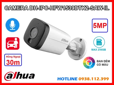 DH-IPC-HFW1539DTK2-SAW-IL,DH-IPC-HFW1539DTK2-SAW-IL Tốt nhấtDH-IPC-HFW1539DTK2-SAW-IL mới,DH IPC HFW1539DTK2 SAW IL,Giá Bán DH-IPC-HFW1539DTK2-SAW-IL 5.0 MP Độ phân giải Ultra 4k lite