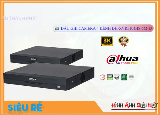 DH-XVR5104HS-5M-I3, dahua DH-XVR5104HS-5M-I3, đầu ghi DH-XVR5104HS-5M-I3, đầu ghi hình DH-XVR5104HS-5M-I3, đầu thu DH-XVR5104HS-5M-I3, đầu ghi dahua DH-XVR5104HS-5M-I3