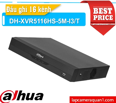 Đầu ghi Dahua DH-XVR5116HS-5M-I3/T, Đầu ghi hình 16 kênh DH-XVR5116HS-5M-I3/T, Đầu ghi XVR Dahua 5116HS-5M-I3/T, Đầu ghi camera DH-XVR5116HS-5M-I3/T, Đầu ghi an ninh Dahua DH-XVR5116HS-5M-I3/T, Đầu ghi giám sát DH-XVR5116HS-5M-I3/T, Đầu ghi Dahua 16 kênh 5116HS-5M-I3/T