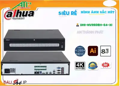 Đầu Ghi Hình IP Dahua DHI-NVR608H-64-XI,DHI-NVR608H-64-XI Giá Hấp Dẫn,DHI-NVR608H-64-XI chiết khấu cao,Thông số DHI-NVR608H-64-XI IP ,Bán rẻ DHI-NVR608H-64-XI,Giá DHI-NVR608H-64-XI,Bán Sỉ ,DHI-NVR608H-64-XI Bán Sỉ,Giá Bán DHI-NVR608H-64-XI,cửa hàng bán DHI-NVR608H-64-XI,thông số DHI-NVR608H-64-XI,DHI-NVR608H-64-XI Chất lượng nhất,DHI-NVR608H-64-XI Chiết khấu cao