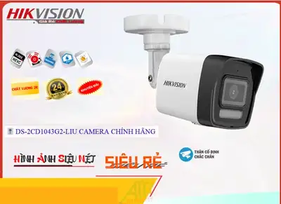Camera DS-2CD1043G2-LIU Hikvision,Giá DS-2CD1043G2-LIU,DS-2CD1043G2-LIU Giá Khuyến Mãi,Bán rẻ ,Giá kỹ thuật  Camera quan sát ,Địa Chỉ Bán DS-2CD1043G2-LIU Ip POE sắc nét ,DS-2CD1043G2-LIU Tốt nhất,Giá Bán DS-2CD1043G2-LIU,DS-2CD1043G2-LIU tốt nhất,DS-2CD1043G2-LIU bán rẻ