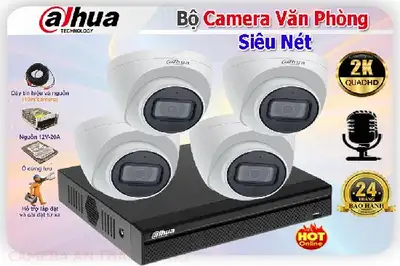Lắp đặt camera Bộ Camera Văn Phòng Siêu Nét