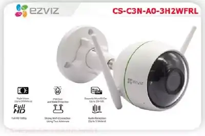 Lắp đặt camera CS-C3N-A0-3H2WFRL sắc nét Wifi Ezviz