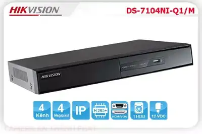 Lắp đặt camera DS-7104NI-Q1-M sắc nét Hikvision