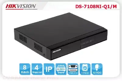 Lắp đặt camera DS-7108NI-Q1/M sắc nét Hikvision