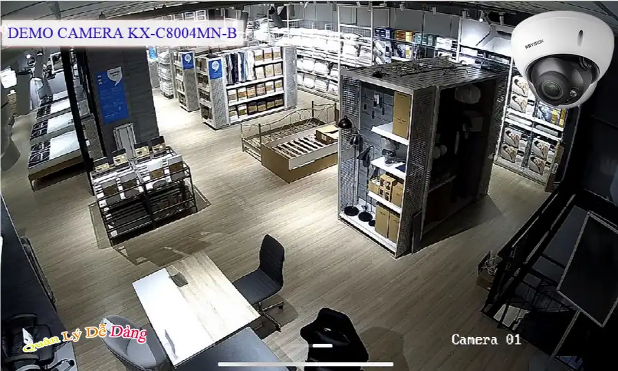 KX-C8004MN-B sắc nét KBvision ➠