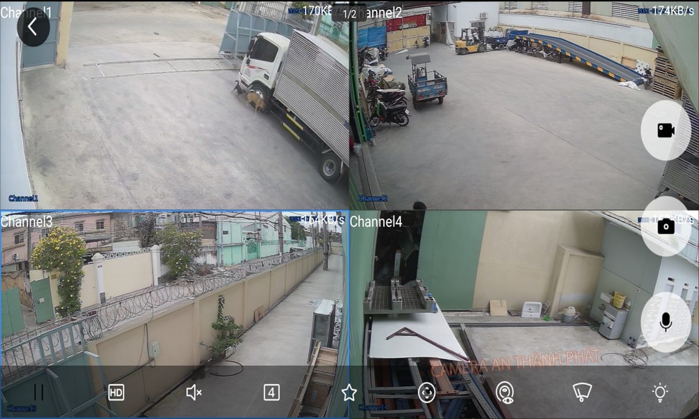 Bộ Camera Quan Sát Công Ty Có Thu Âm
