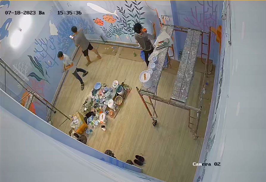 Hình  Loại Camera an ninh  thực tế  Chất Lượng Hình  FULL HD 1080P  Phù hợp giám sát từ xa  của bộ Bộ Camera Phòng Khám Nha Khoa sử dụng mã DS-2CD1123G2-LIUF